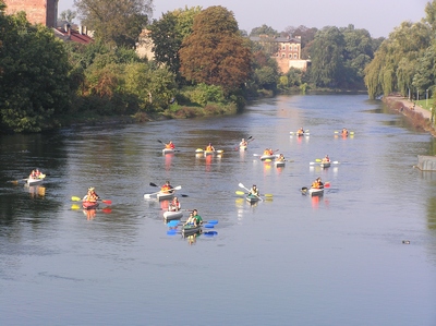 Rzeka Brda w Bydgoszczy 