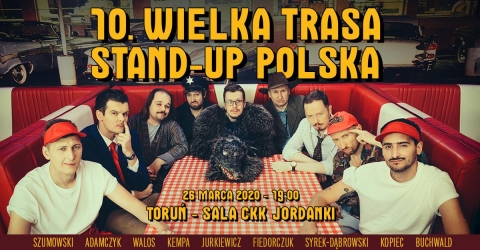 Galeria dla 10. Wielka Trasa Stand-up Polska [nowa data]