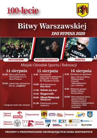 Galeria dla Dni Rypina i 100-lecie Bitwy Warszawskiej