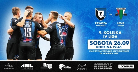 Galeria dla Zawisza Bydgoszcz - Legia Chełmża