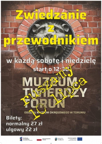 Galeria dla Zwiedzanie Muzeum Twierdzy Toruń z przewodnikiem