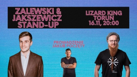 Galeria dla Stand-up Kings: Bartosz Zalewski & Arkadiusz Jaksa Jakszewicz