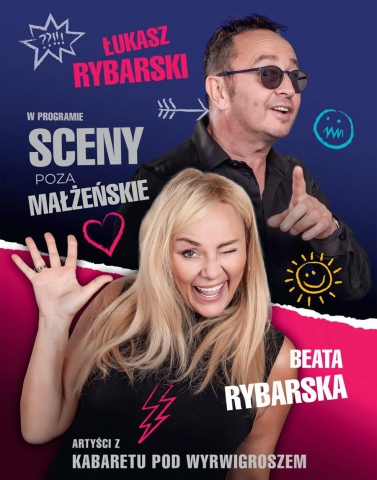 Galeria dla Łukasz Rybarski YES:) i Beata Rybarska w programie „Sceny poza małżeńskie”
