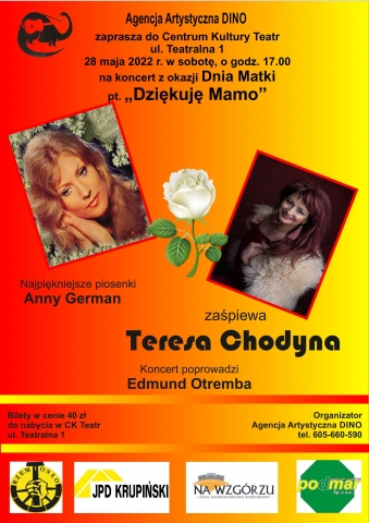 Galeria dla Koncert „Dziękuję mamo” Teresa Chodyna i Edmund Otremba