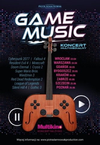 Galeria dla Muzyka z gier komputerowych - Game music - koncert na żywo