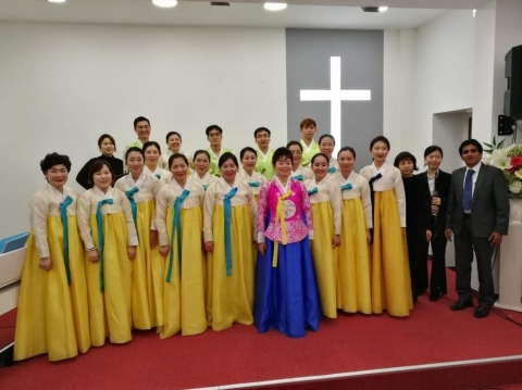 Galeria dla Koncert Chóru z Korei Południowej Stephanos Praise Mission