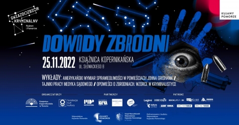Galeria dla Festiwal Literacki Gwiazdozbiór Kryminalny Kujawy i Pomorze "Dowody zbrodni"