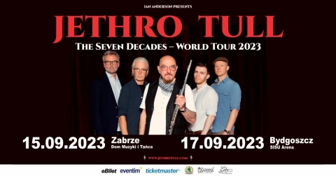 Galeria dla Jethro Tull "Trasa The Seven Decades World Tour 2023"