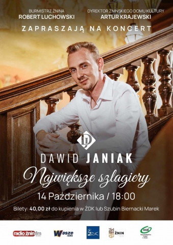 Galeria dla Koncert "Największe Szlagiery" Dawida Janiaka