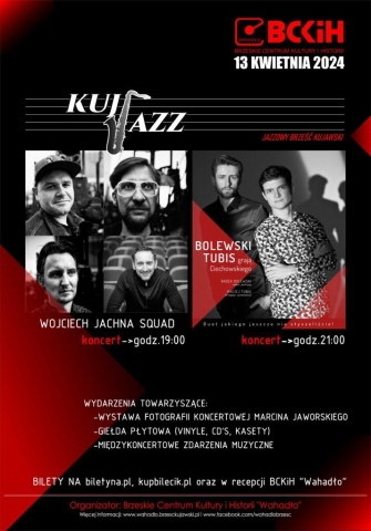 Galeria dla Festiwal „Kuj Jazz” Wojciech Jachna, Bolewski & Tubis