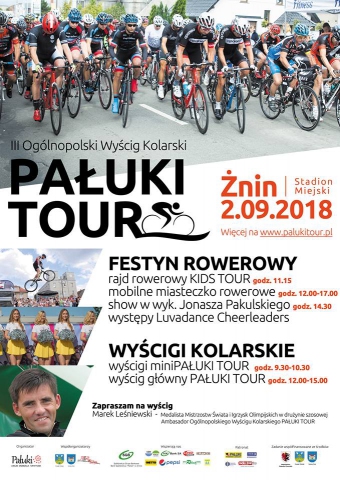 Galeria dla III Ogolnopolski Wyścig Kolarski PAŁUKI TOUR 2018