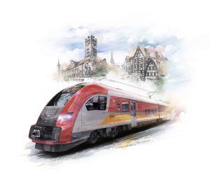 Ilustracja artykułu: Pociąg / Bus