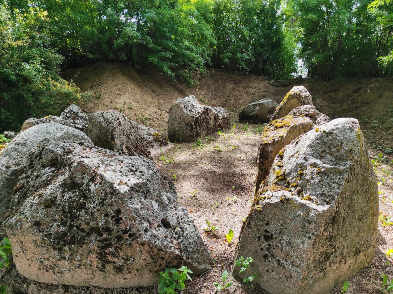 Ilustracja do wpisu: Kurhan w Złotowie