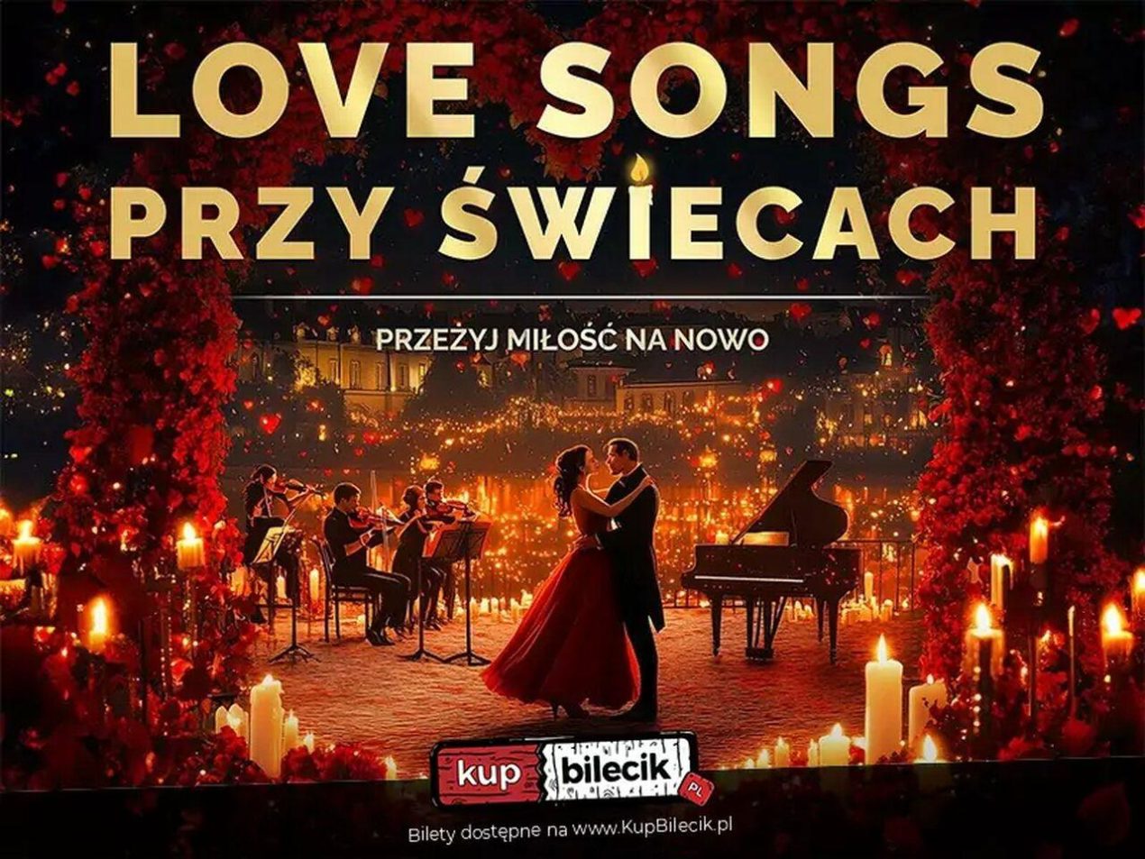 Ilustracja artykułu: Koncert „Love songs przy Świecach”