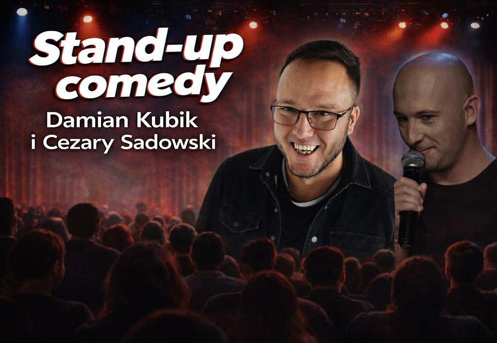 Ilustracja do wpisu: Stand-up – Damian Kubik i Cezary