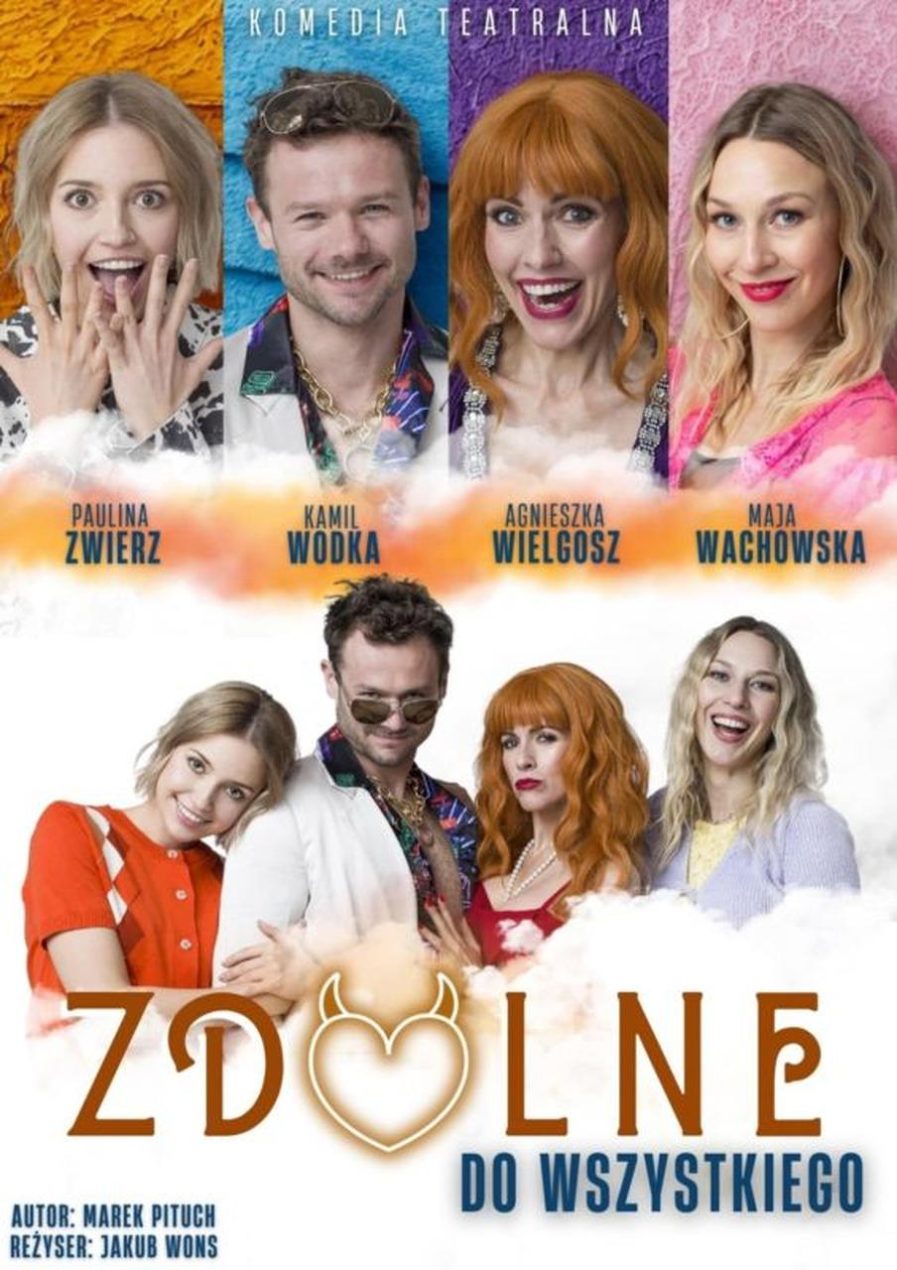 Ilustracja do wpisu: Zdolne do wszystkiego / spektakl komediowy