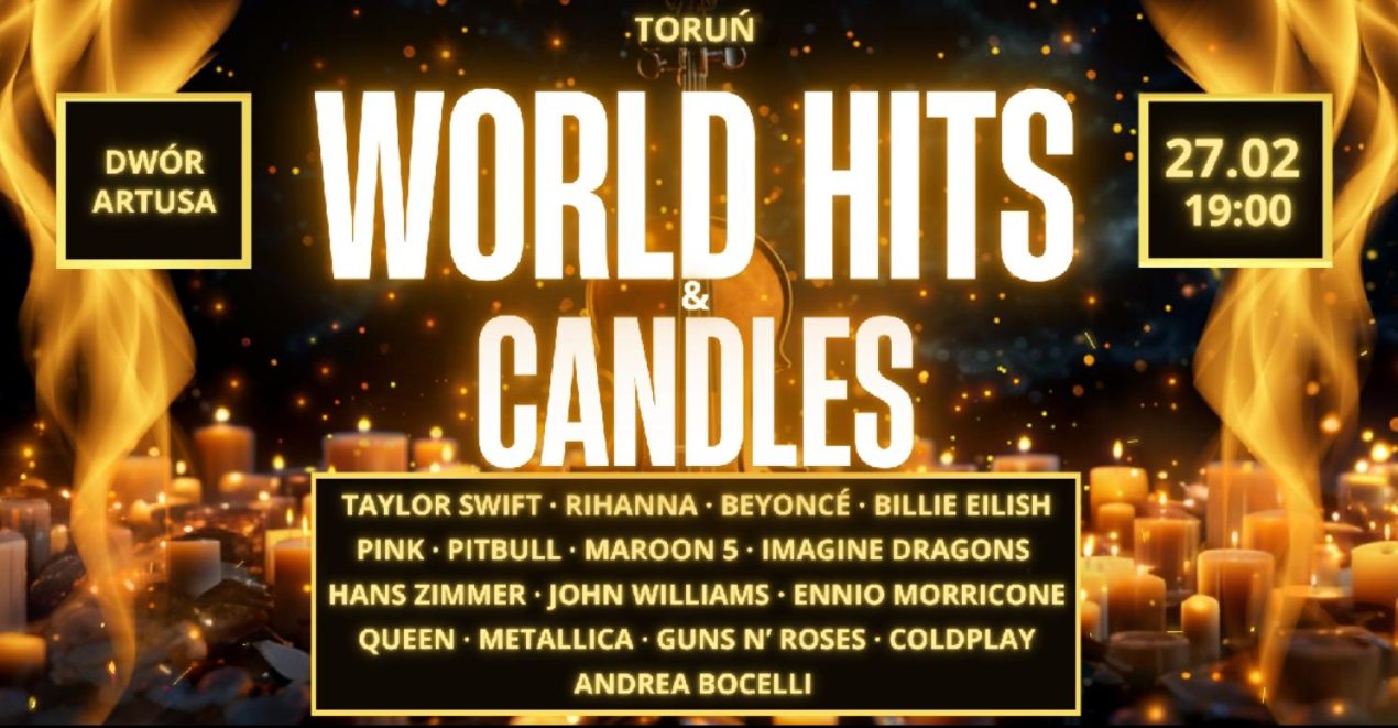 Ilustracja do wpisu: World Hits & Candles / koncert