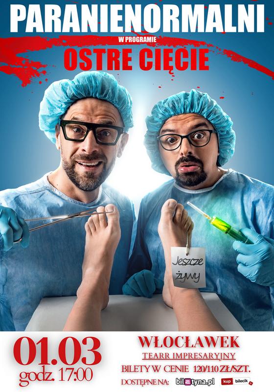 Ilustracja do wpisu: Kabaret Paranienormalni w programie „Ostre cięcie”