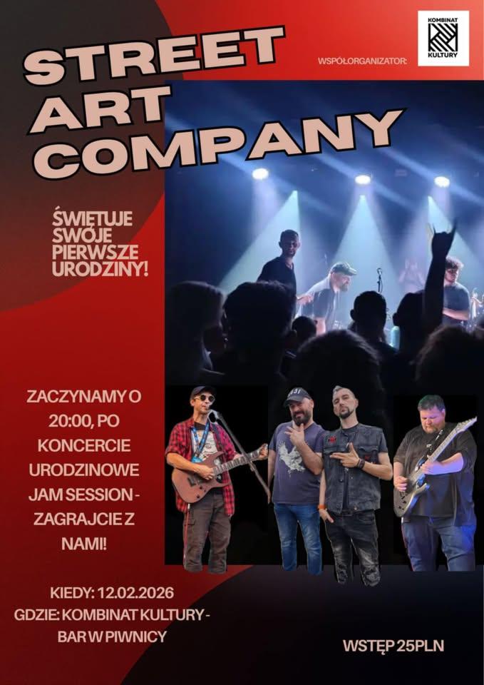 Ilustracja do wpisu: Street Art Company – koncert urodzinowy
