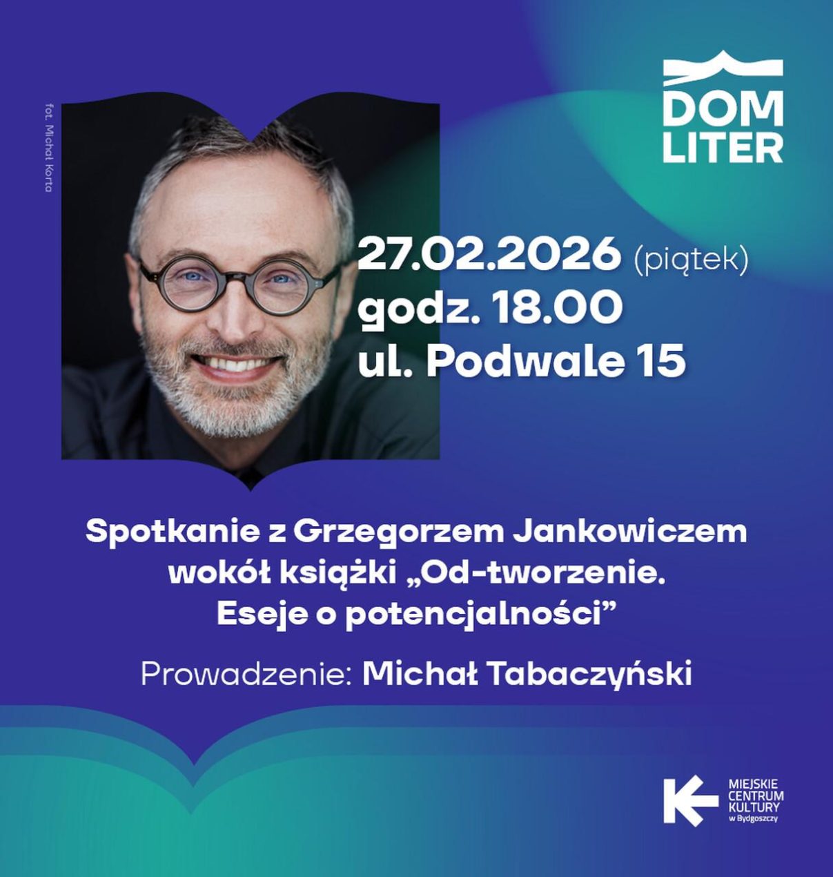 Ilustracja do wpisu: Spotkanie z Grzegorzem Jankowiczem wokół książki