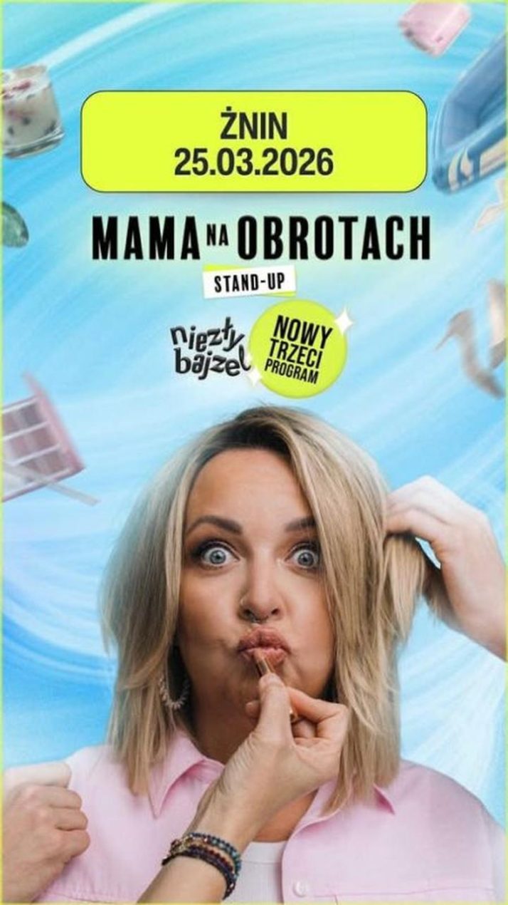 Ilustracja artykułu: Stand-up „Mama Na Obrotach”
