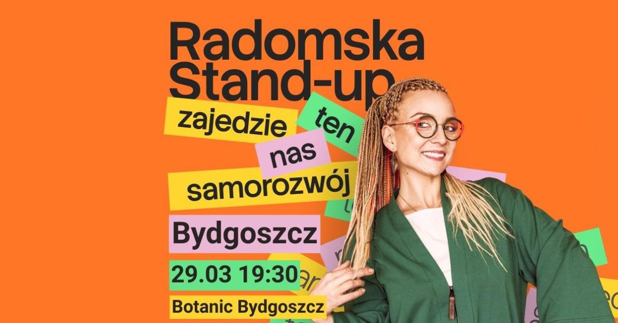 Ilustracja do wpisu: Stand-up: Aleksandra Radomska – program „zajedzie