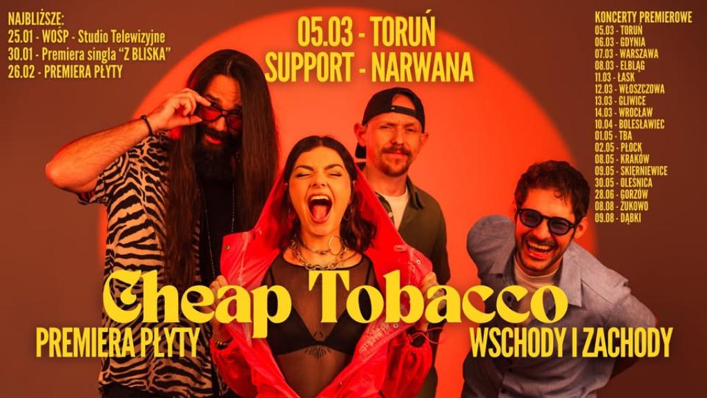 Ilustracja do wpisu: Cheap Tobacco / koncert