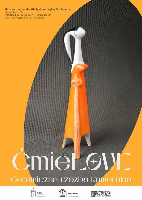 Ilustracja do wpisu: Wystawa „ĆMIElove. Ceramiczna rzeźba kameralna”