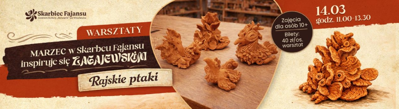 Ilustracja do wpisu: Warsztaty plastyczne – Rajskie Ptaki