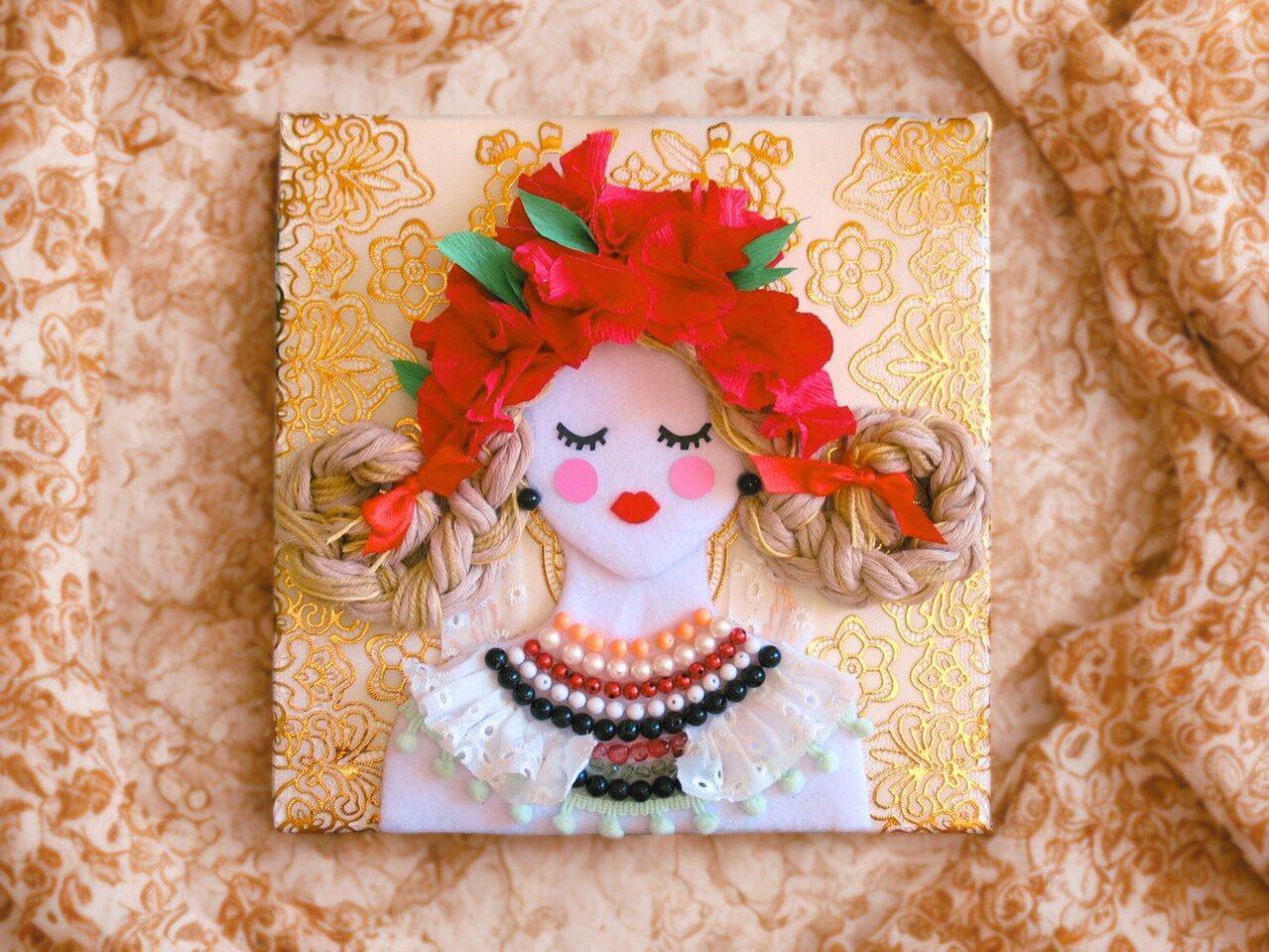 Ilustracja do wpisu: Wiosenne Motanki / warsztaty artystyczne