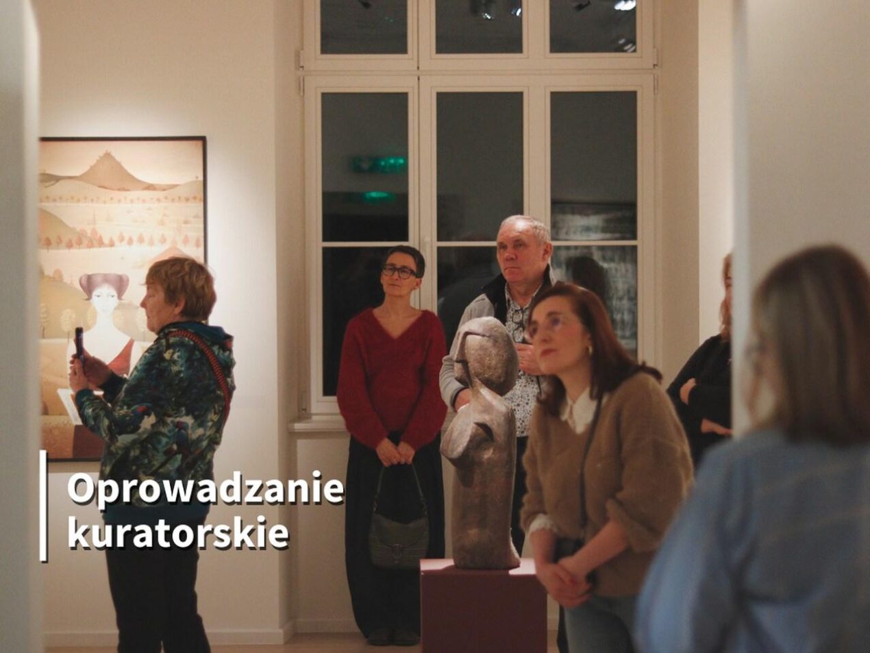 Ilustracja do wpisu: Oprowadzanie kuratorskie po wystawie „Obrazy nie-/rzeczywistości.