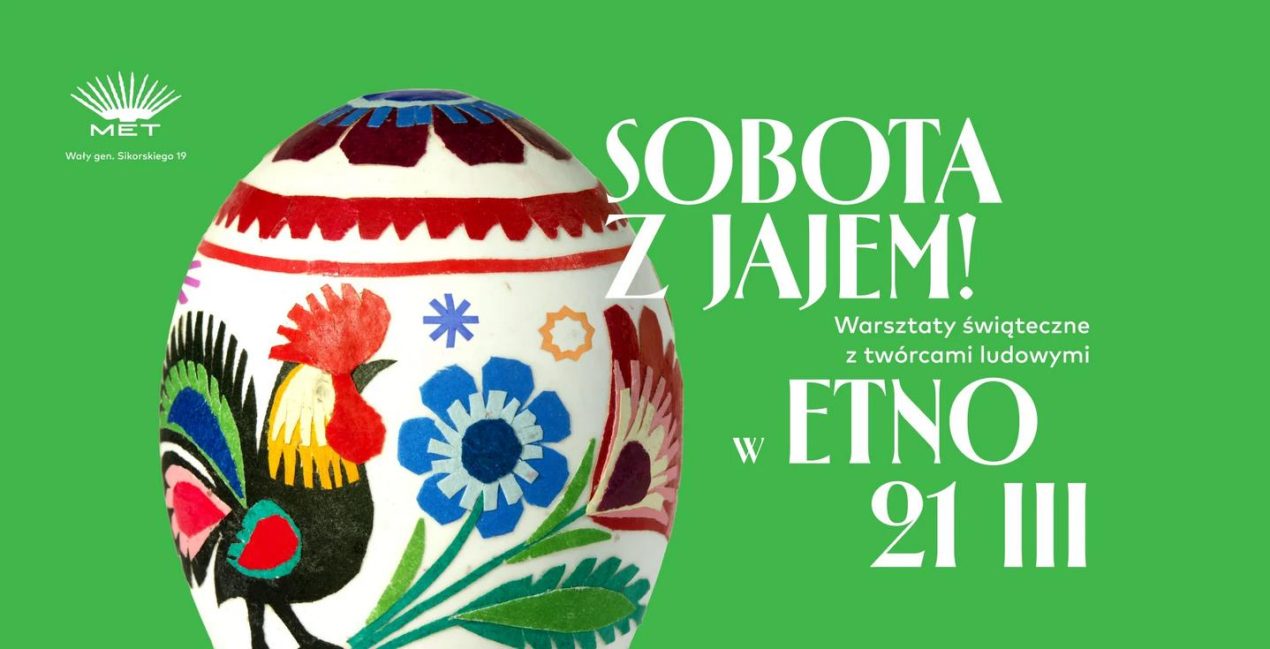 Ilustracja do wpisu: Sobota z jajem! – warsztaty świąteczne