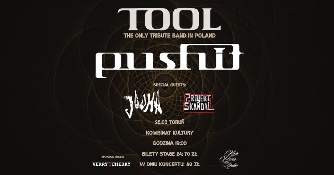Ilustracja artykułu: Koncert zespołu PUSHIT, Projekt Skandal, Jooma