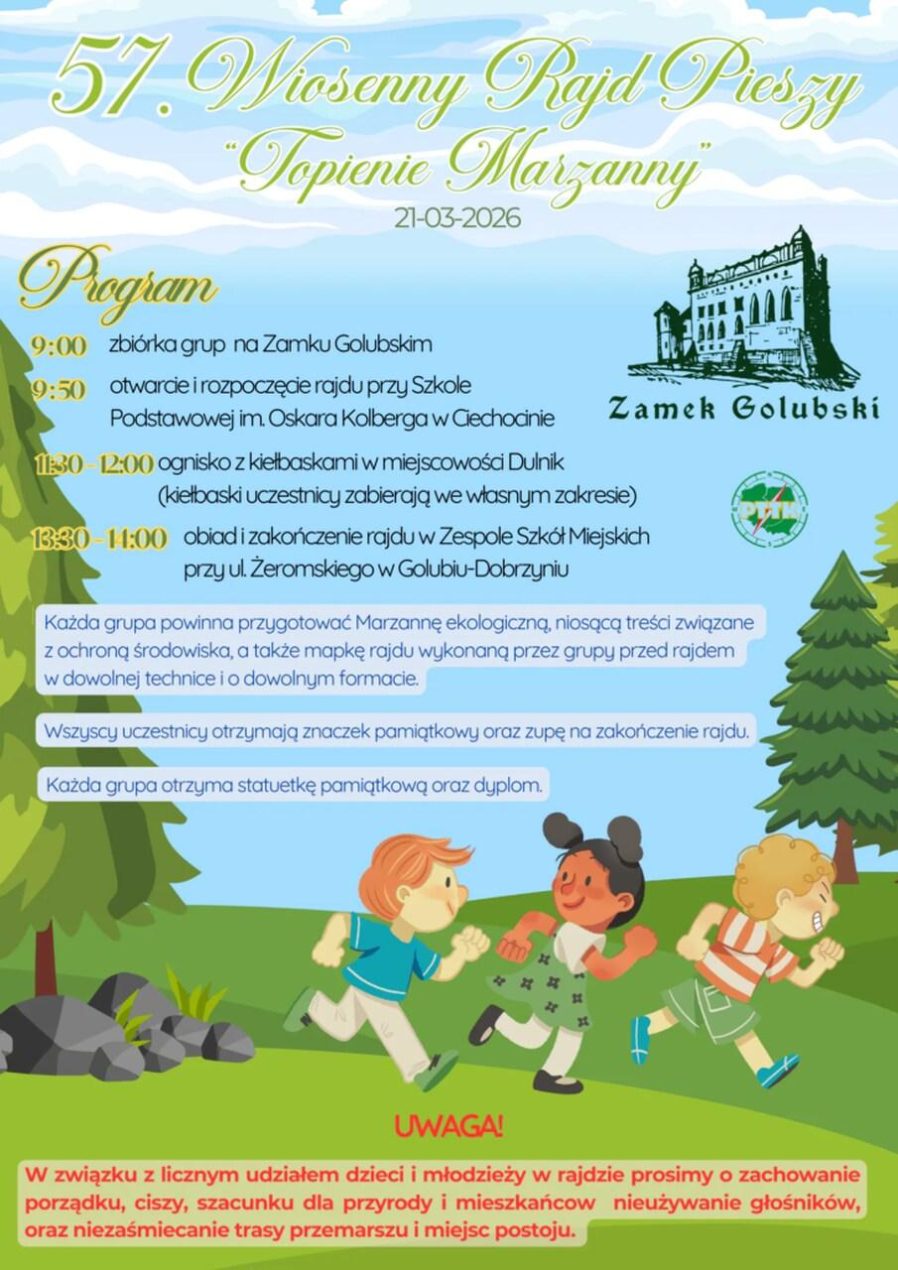 Ilustracja do wpisu: 57. Rajd Pieszy Topienie Marzanny