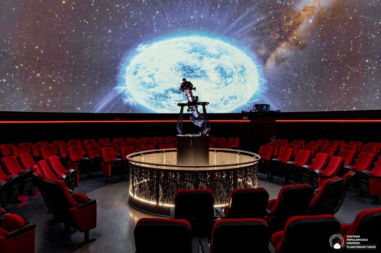 W Toruniu bliżej jest do gwiazd. Fot. Centrum Popularyzacji Kosmosu „Planetarium – Toruń”