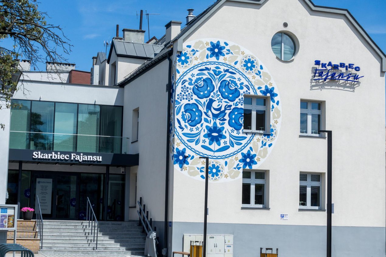 Ilustracja artykułu: Włocławek – Fajansowy talerz