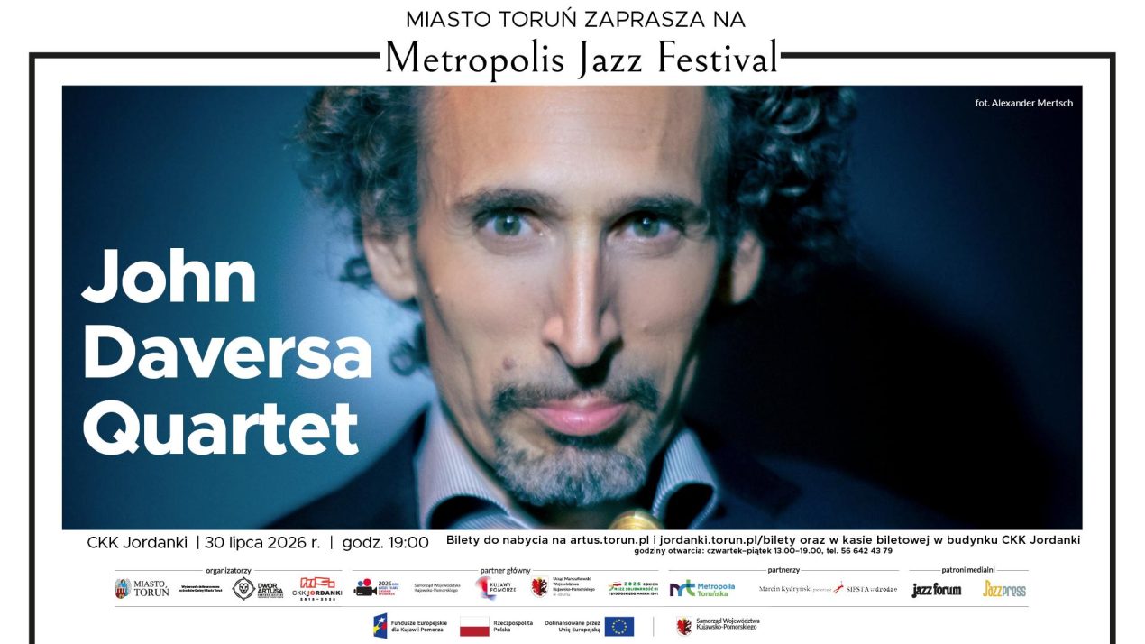 Ilustracja do wpisu: John Daversa Quartet / Metropolis Jazz