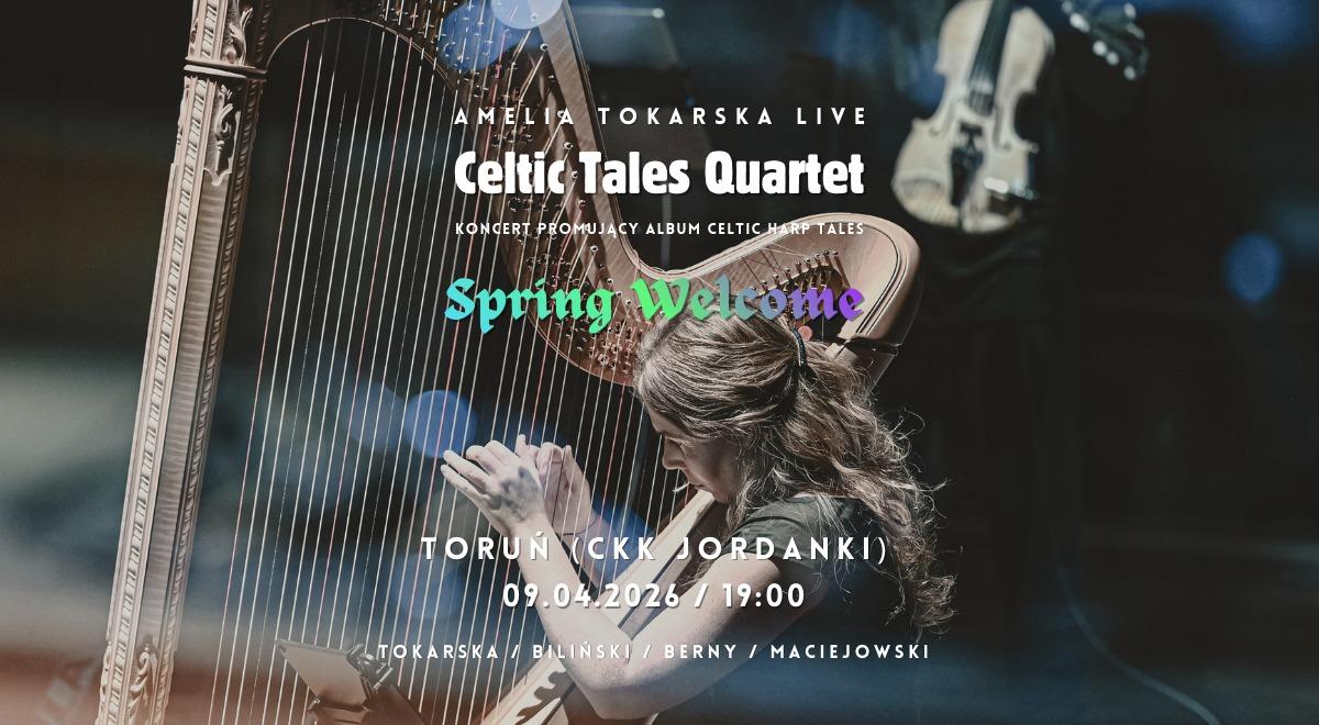 Ilustracja do wpisu: Amelia Tokarska – Celtic Tales Quartet