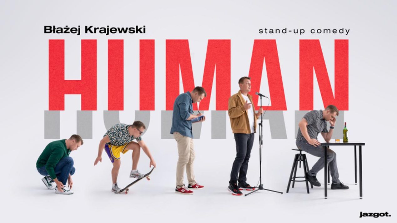 Ilustracja artykułu: Stand-up – Błażej Krajewski „Human”