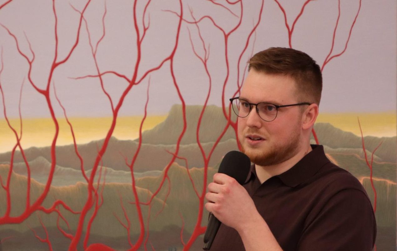 Ilustracja do wpisu: Oprowadzanie artystyczne po wystawie „Hubert Dolinkiewicz.