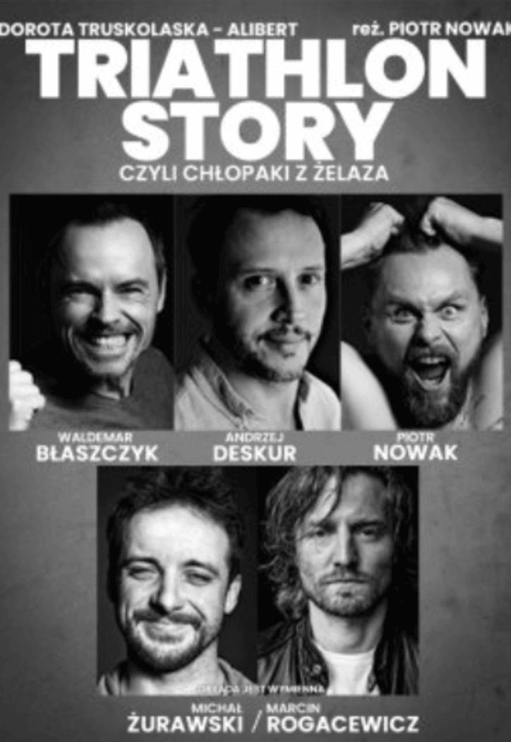 Ilustracja do wpisu: Spektakl „Triathlon Story czyli Chłopaki z