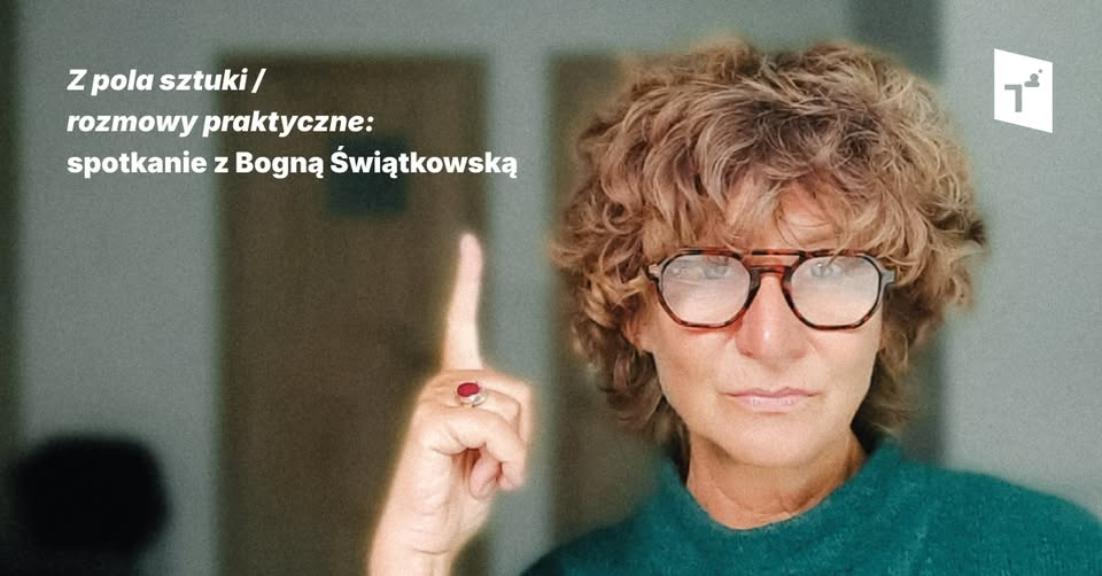 Ilustracja do wpisu: Spotkanie z Bogną Świątkowską