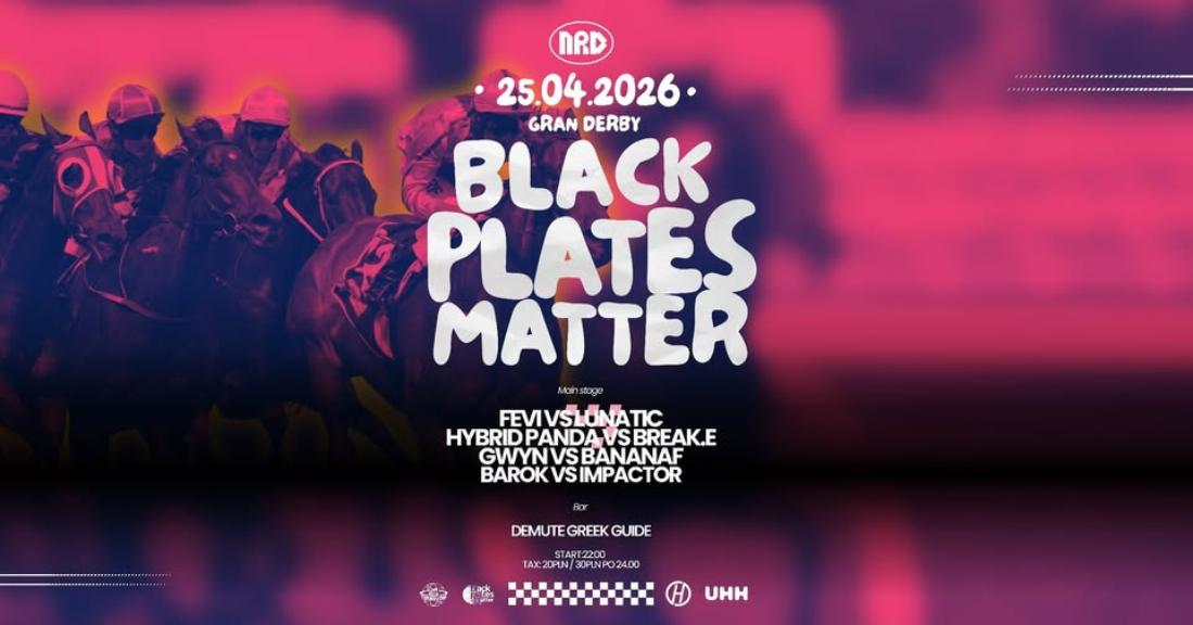 Ilustracja artykułu: Black Plates Matter / Gran Derby