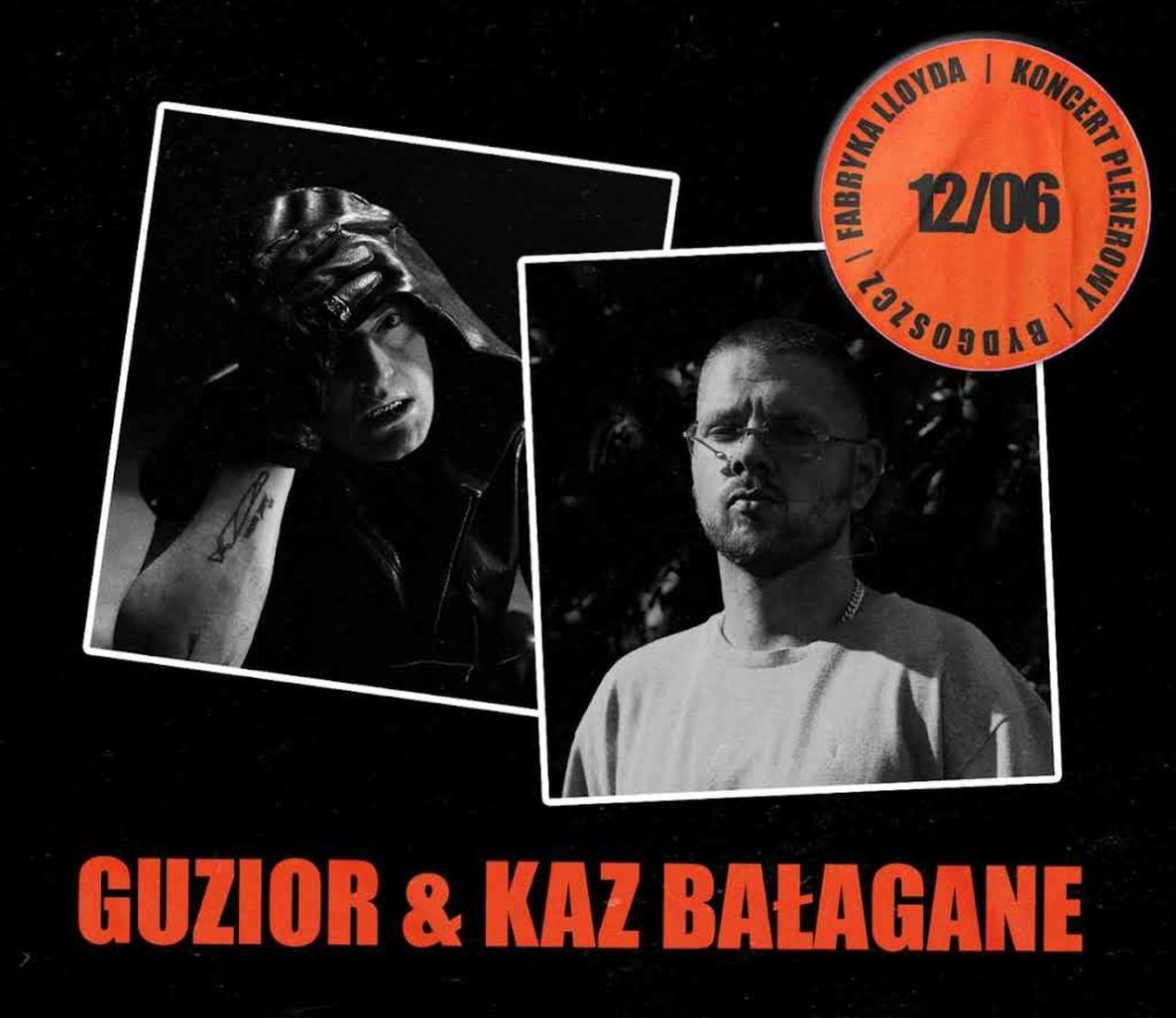Ilustracja artykułu: Guzior, Kaz Bałagane // koncert
