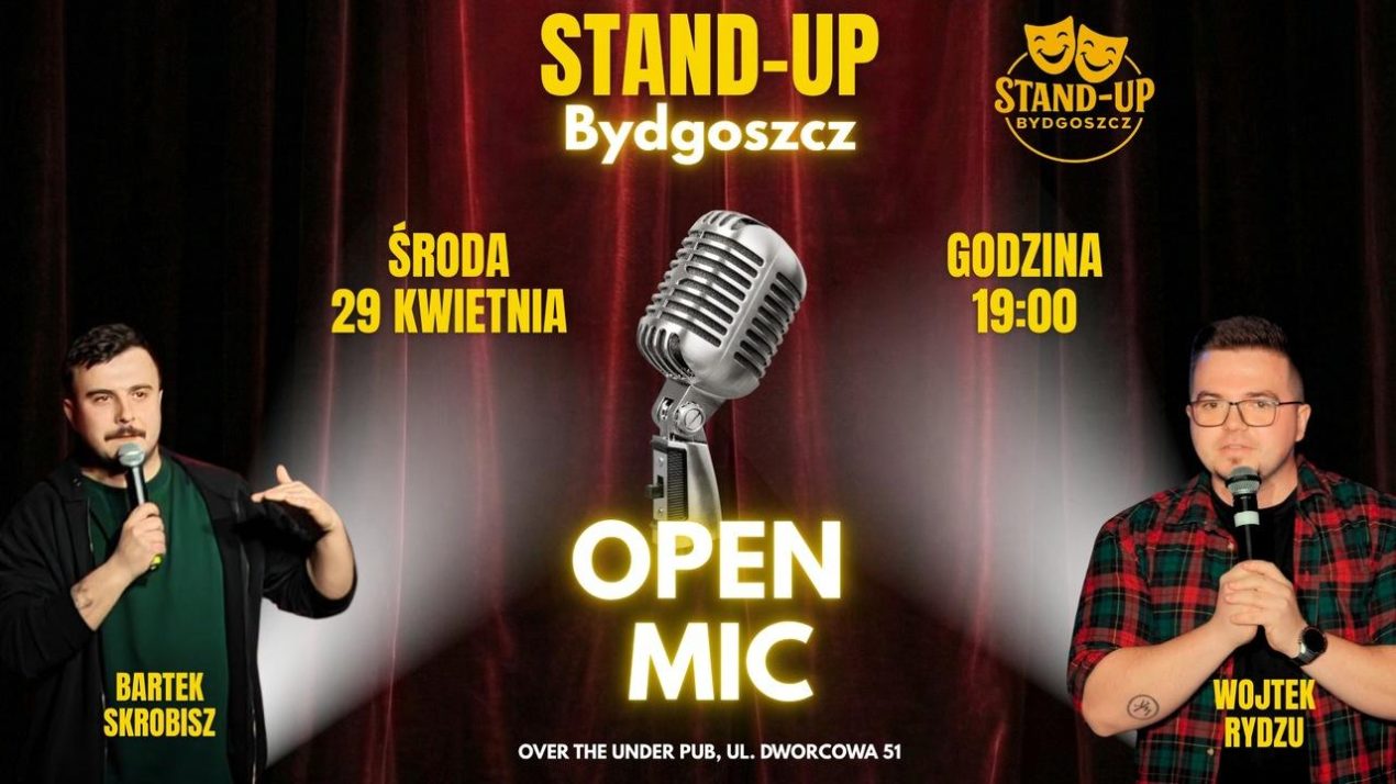 Ilustracja do wpisu: Stand-up – Open Mic
