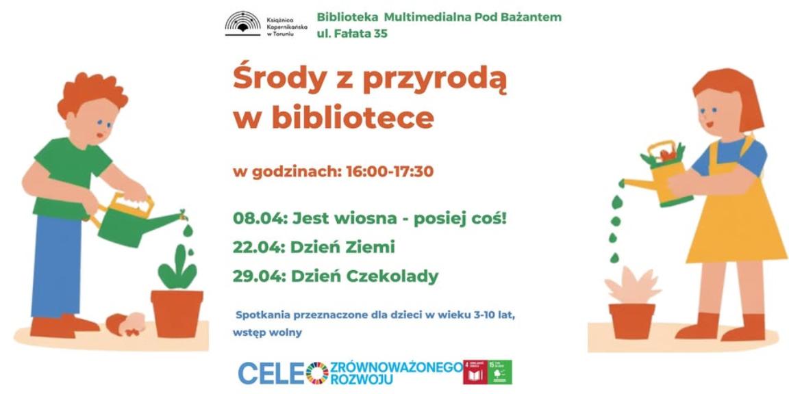 Ilustracja do wpisu: Środy z przyrodą w bibliotece