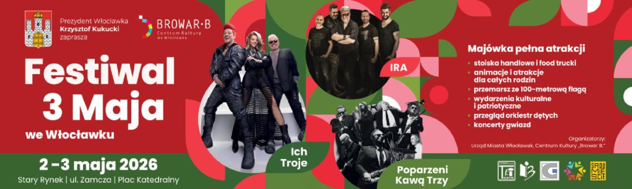 Ilustracja do wpisu: Festiwal 3 Maja – dzień 1