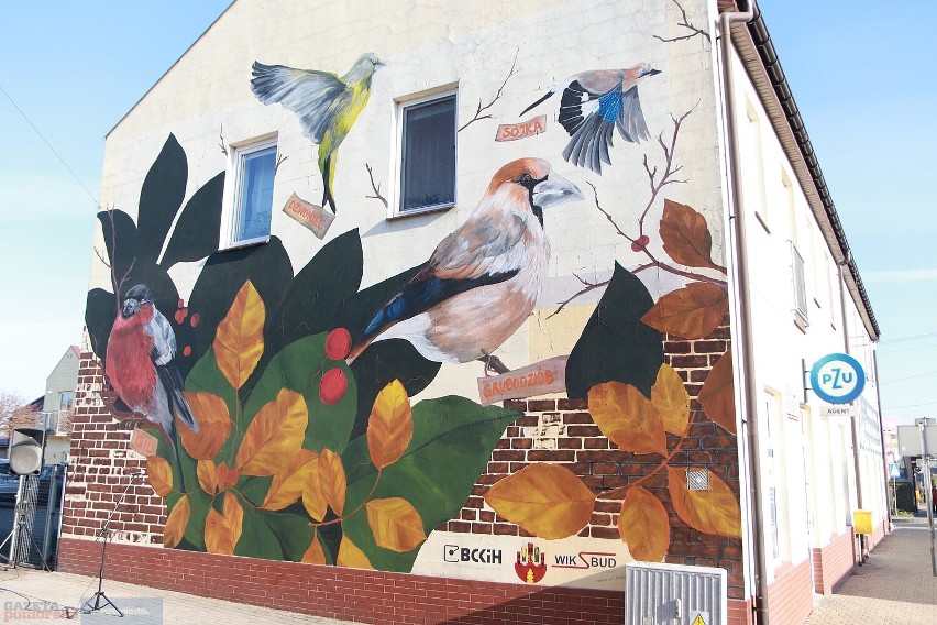 Ilustracja do wpisu: Brześć Kujawski – mural ekologiczny
