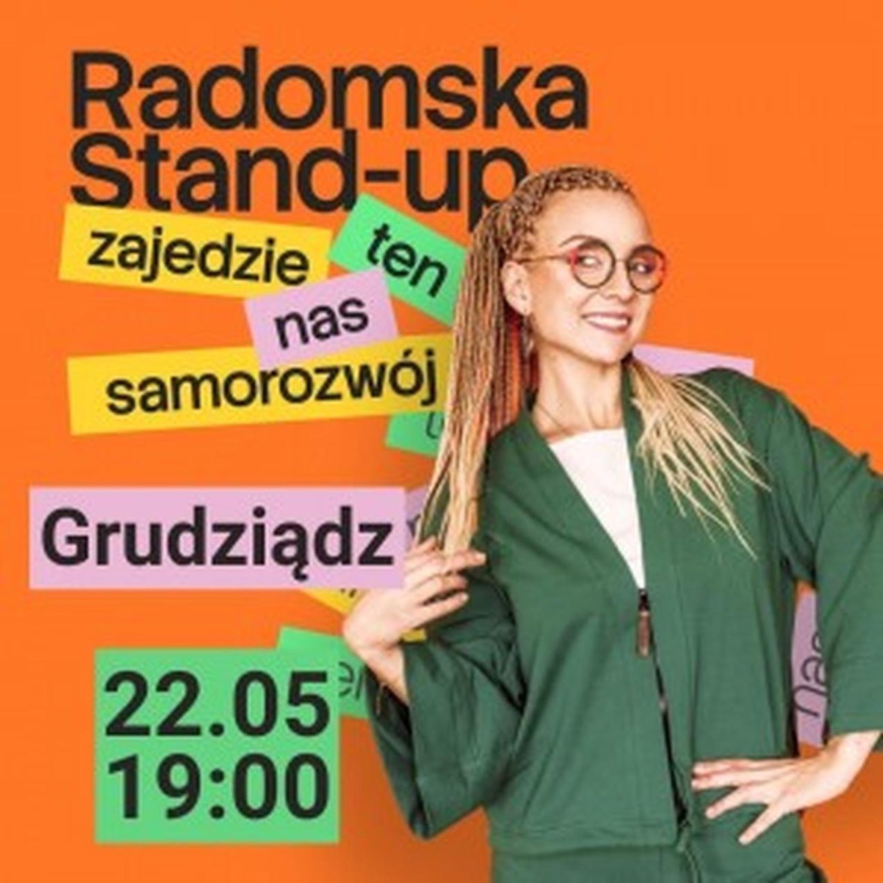 Ilustracja artykułu: Stand-up – Aleksandra Radomska „Zajedzie nas