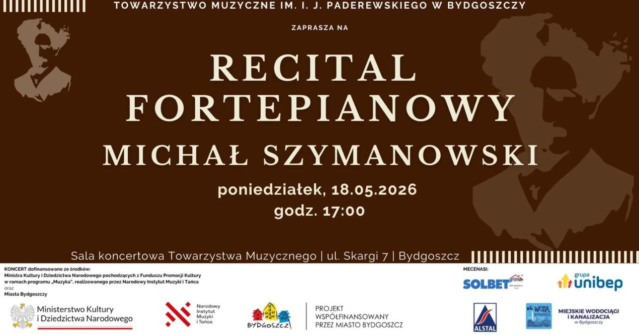 Ilustracja do wpisu: Recital fortepianowy – Michał Szymanowski